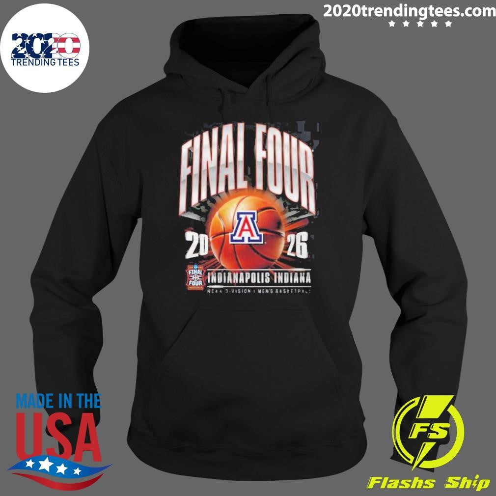 Arizona Wildcats Men’s Basketball 2026 Ncaa D1 Tournament Final Four Indiana Shirt