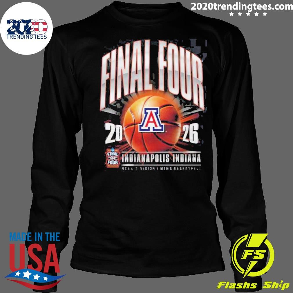 Arizona Wildcats Men’s Basketball 2026 Ncaa D1 Tournament Final Four Indiana Shirt