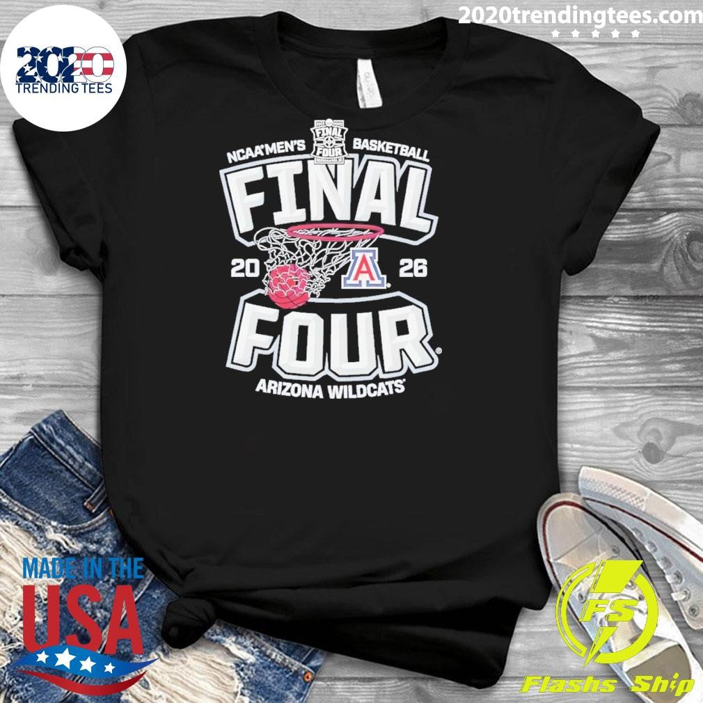 Arizona Wildcats Ncaa Men’s Basketball 2026 Final Four Shirt