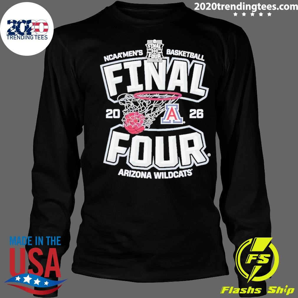 Arizona Wildcats Ncaa Men’s Basketball 2026 Final Four Shirt