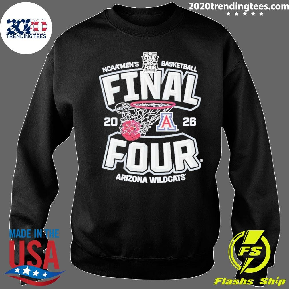 Arizona Wildcats Ncaa Men’s Basketball 2026 Final Four Shirt