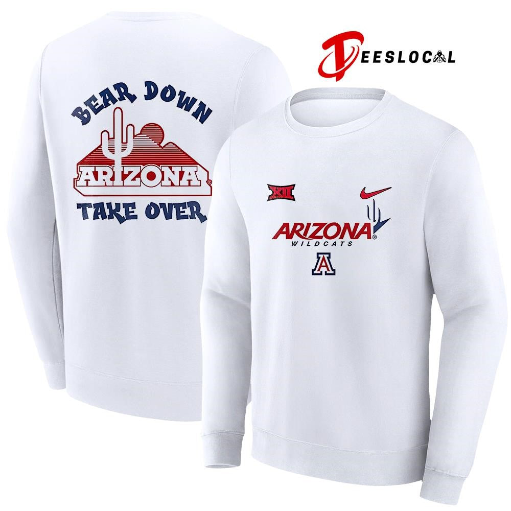 Arizona Wildcats bear down take over graphic shirt
