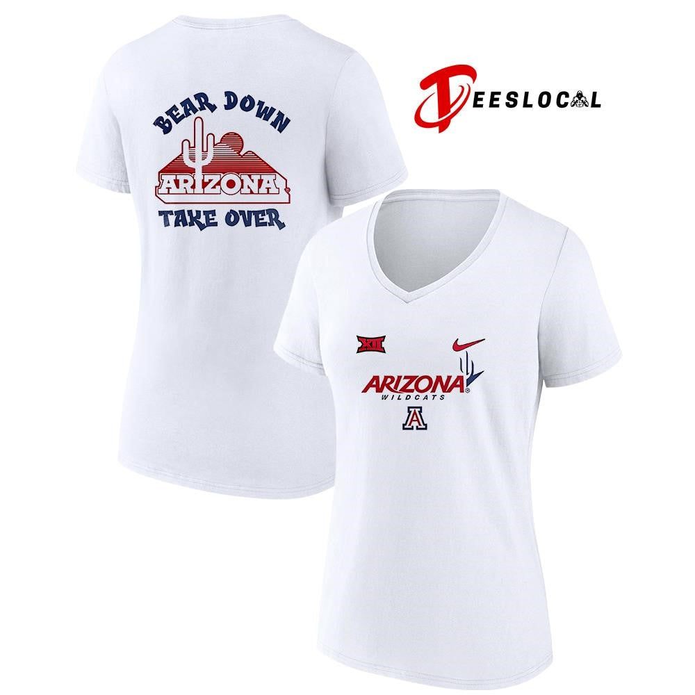 Arizona Wildcats bear down take over graphic shirt