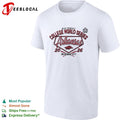 Arkansas NCAA College World Series 2026 Oklahoma City Logo text print shirt