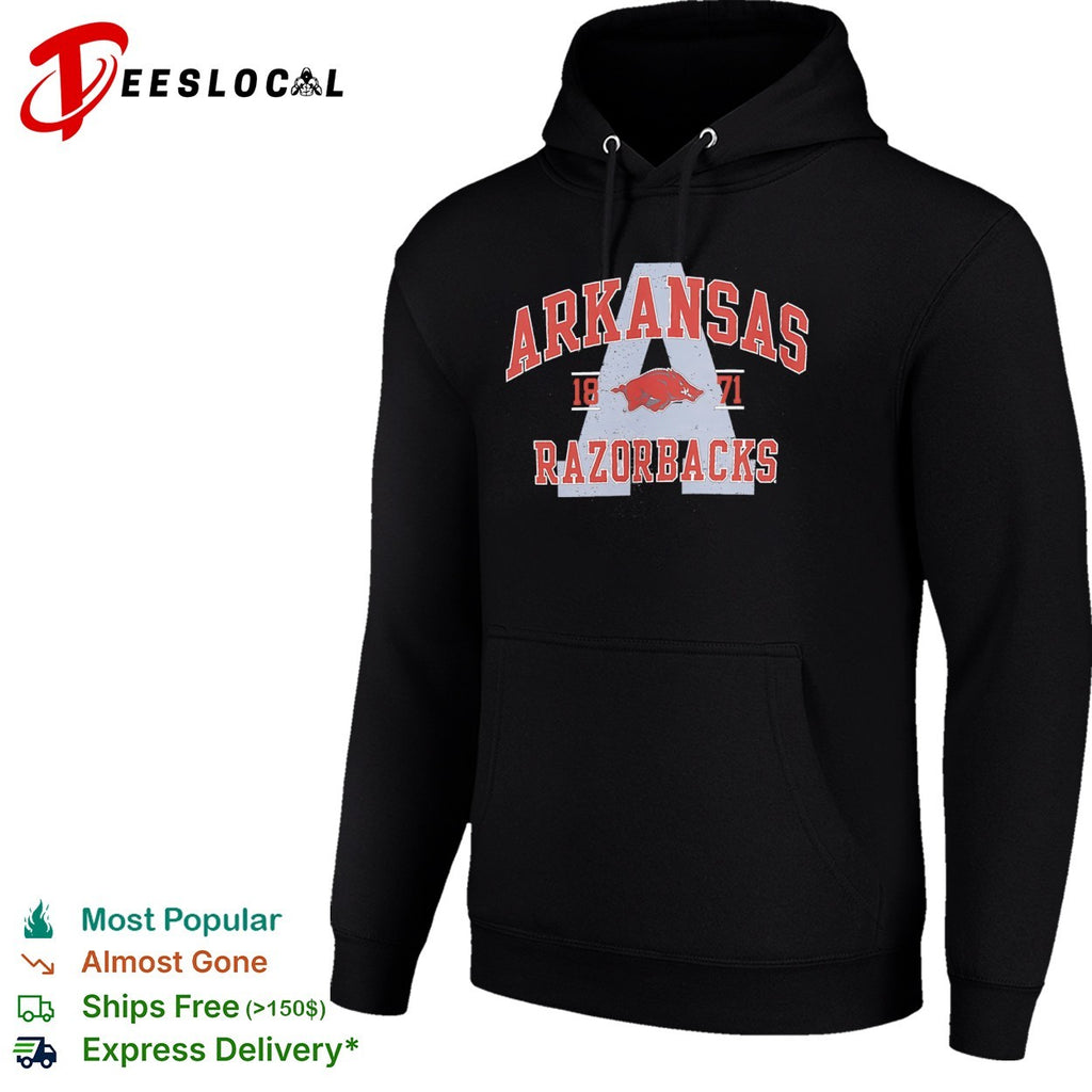 Arkansas Razorbacks 1871 logo University of Arkansas team shirt