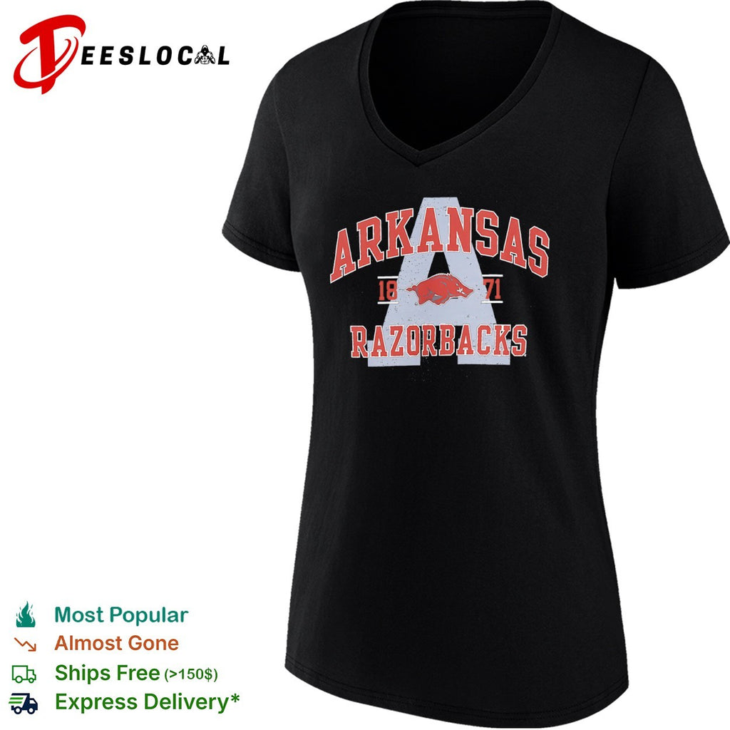 Arkansas Razorbacks 1871 logo University of Arkansas team shirt