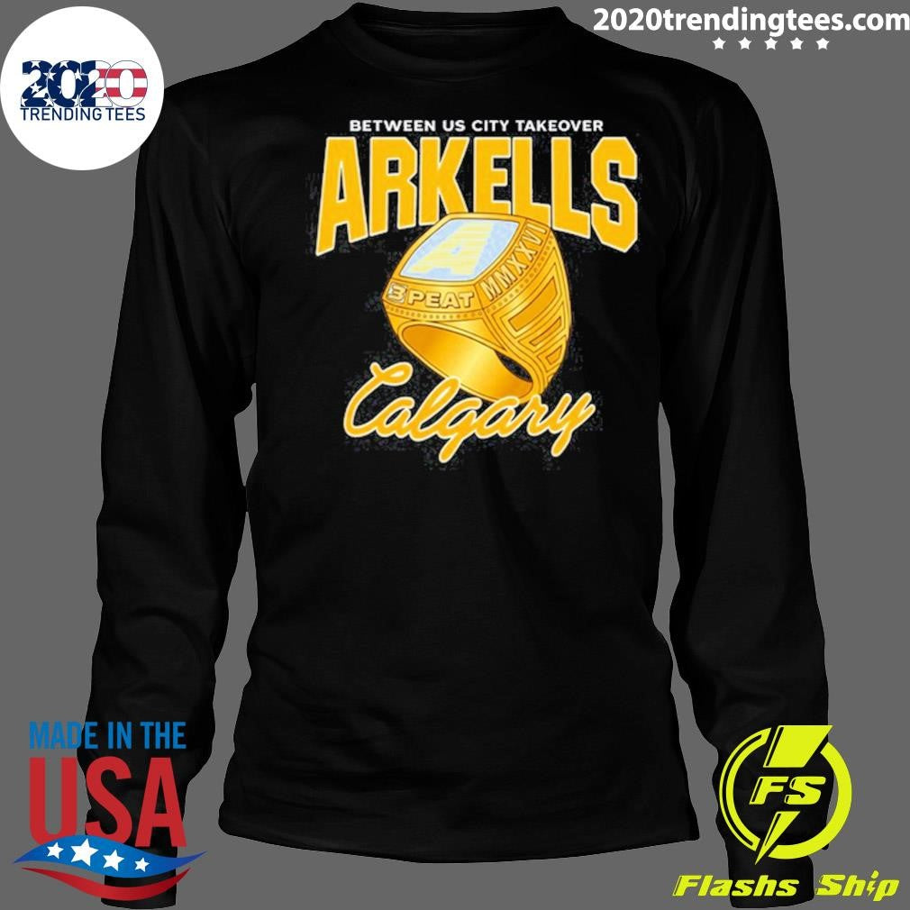 Arkells Between US City Takeover 2026 Calgary Tee Shirt