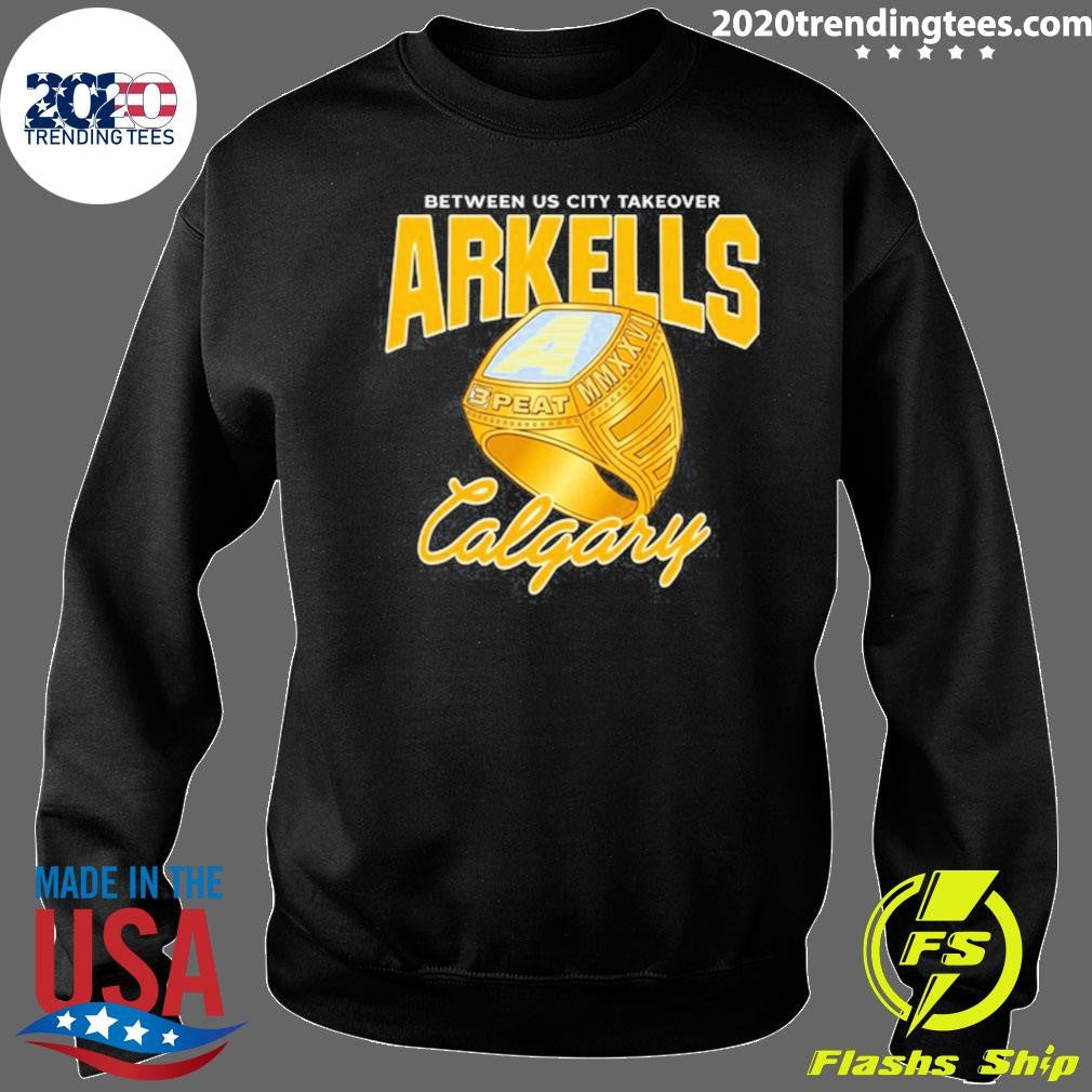 Arkells Between US City Takeover 2026 Calgary Tee Shirt