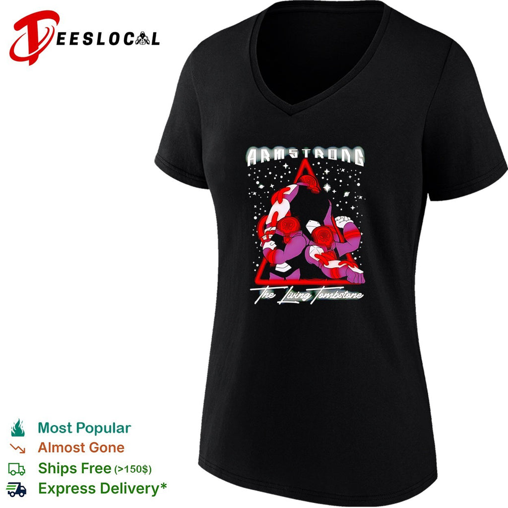 Armstrong The Living Tombstone Parody Robot Characters Shirt