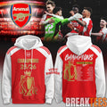 Arsenal 2026 Premier League Champions Hoodie – Limited Edition