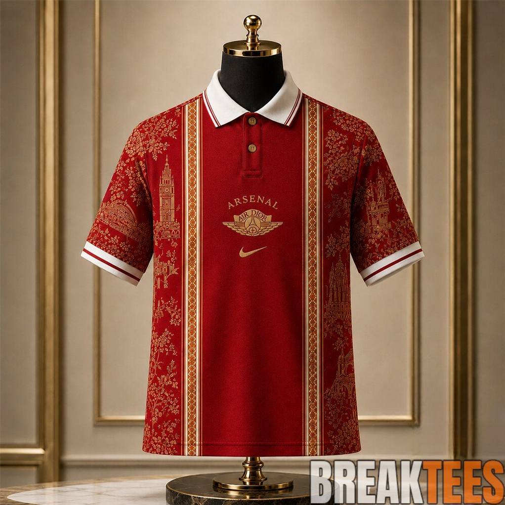 Arsenal Dior Paris Polo Shirt