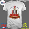 Arsenal FC 2025-26 Premier League Champions Trophy Shirt