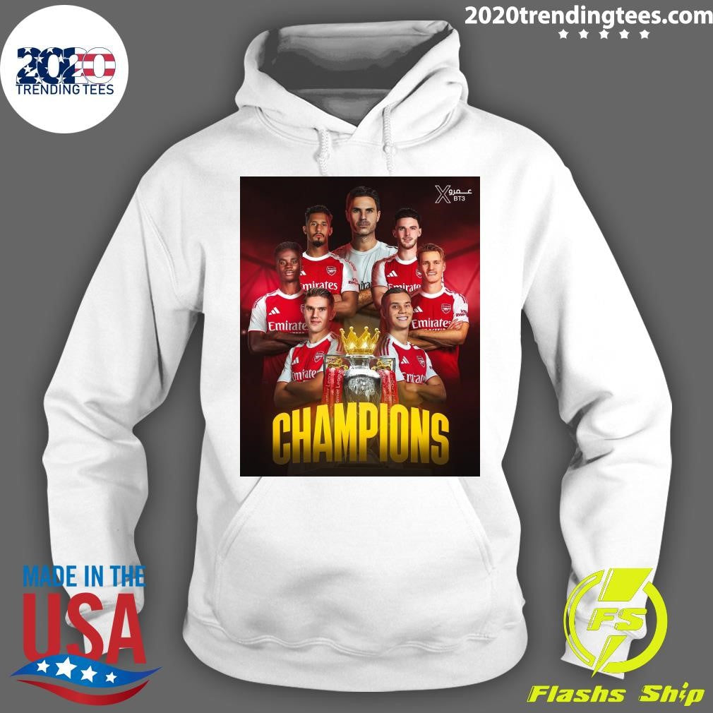 Arsenal Football Club Are The 2025-26 Premier League Champions After 22 Years Shirt