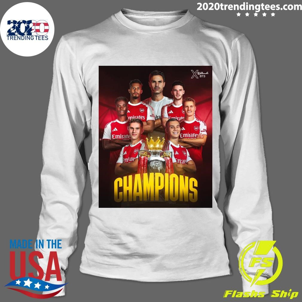 Arsenal Football Club Are The 2025-26 Premier League Champions After 22 Years Shirt