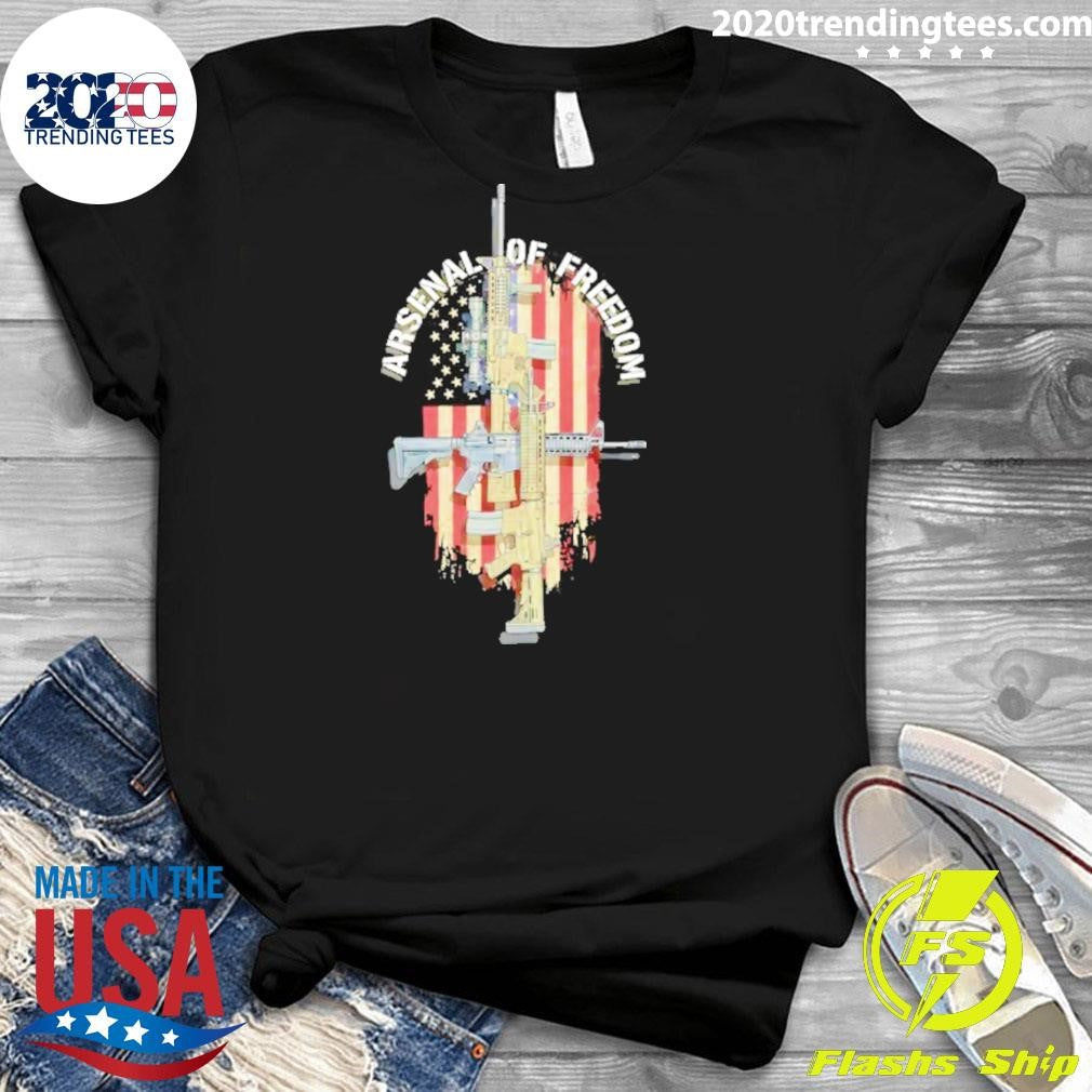 Arsenal Of Freedom Patriotic Gun Shirt