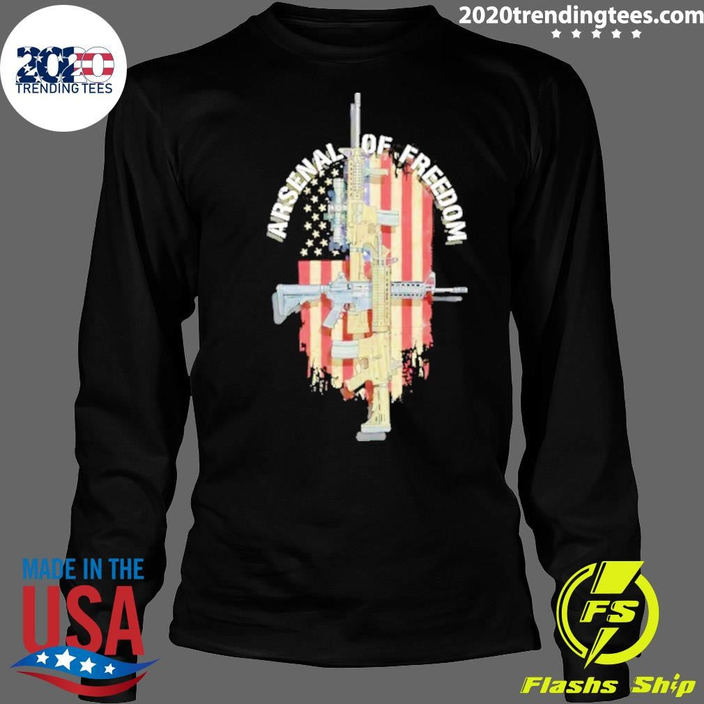 Arsenal Of Freedom Patriotic Gun Shirt