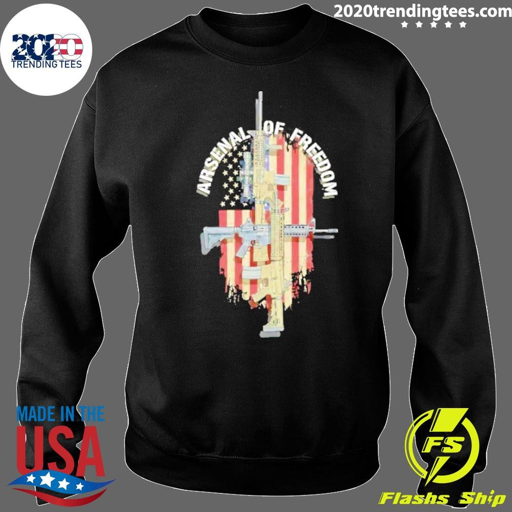 Arsenal Of Freedom Patriotic Gun Shirt