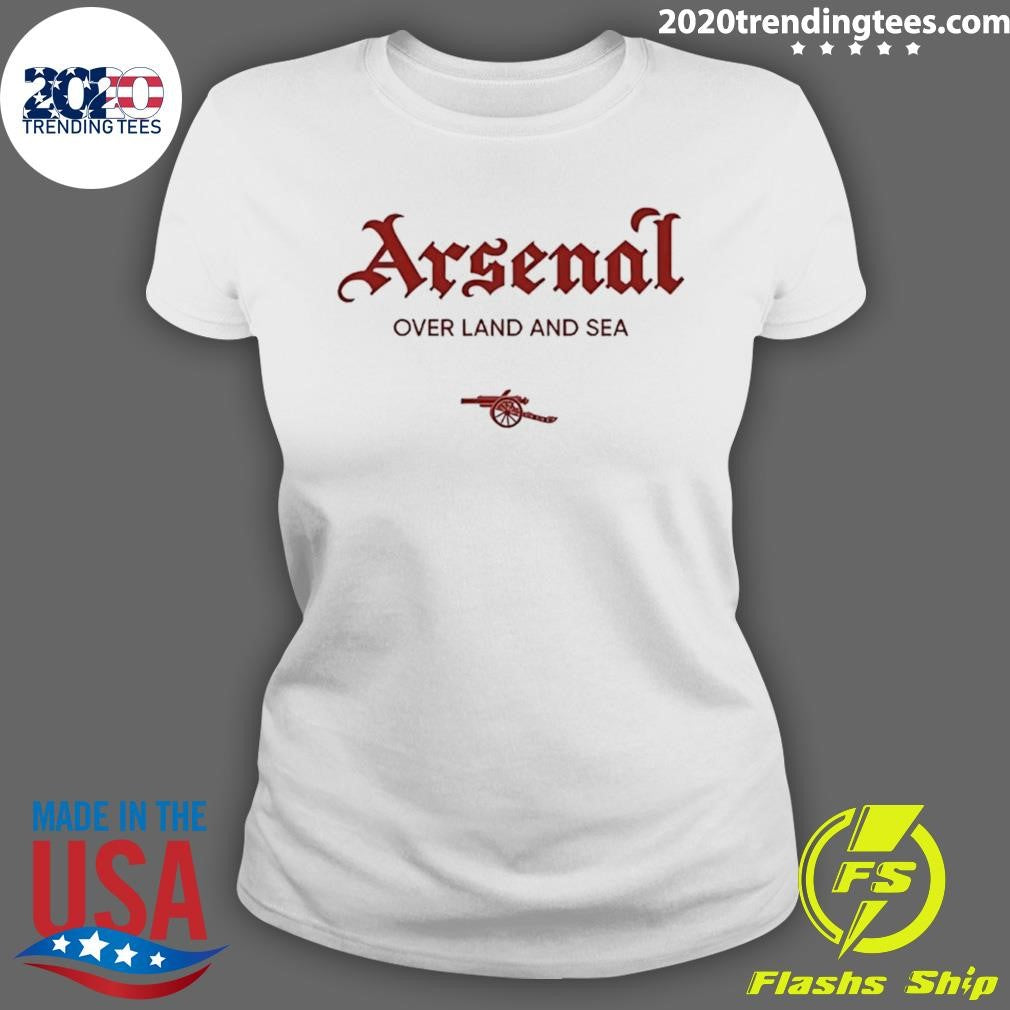 Arsenal Over Land And Sea Shirt