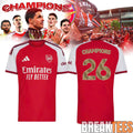 Arsenal Premier League Champions 2025-2026 Jersey