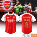 Arsenal Premier League Champions 25-26 Baseball Jersey – Limited Edition