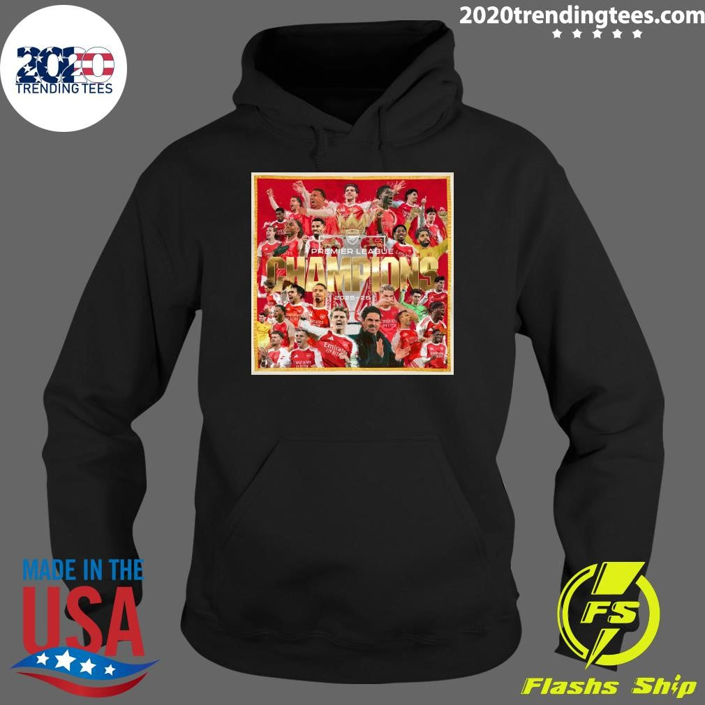 Arsenal Win Premier League Title 2025-2026 Shirt
