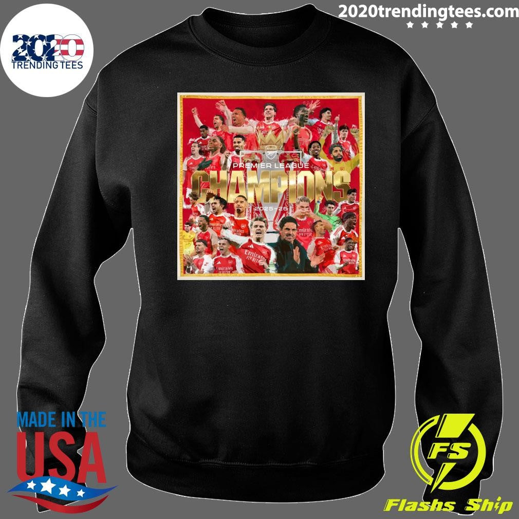 Arsenal Win Premier League Title 2025-2026 Shirt
