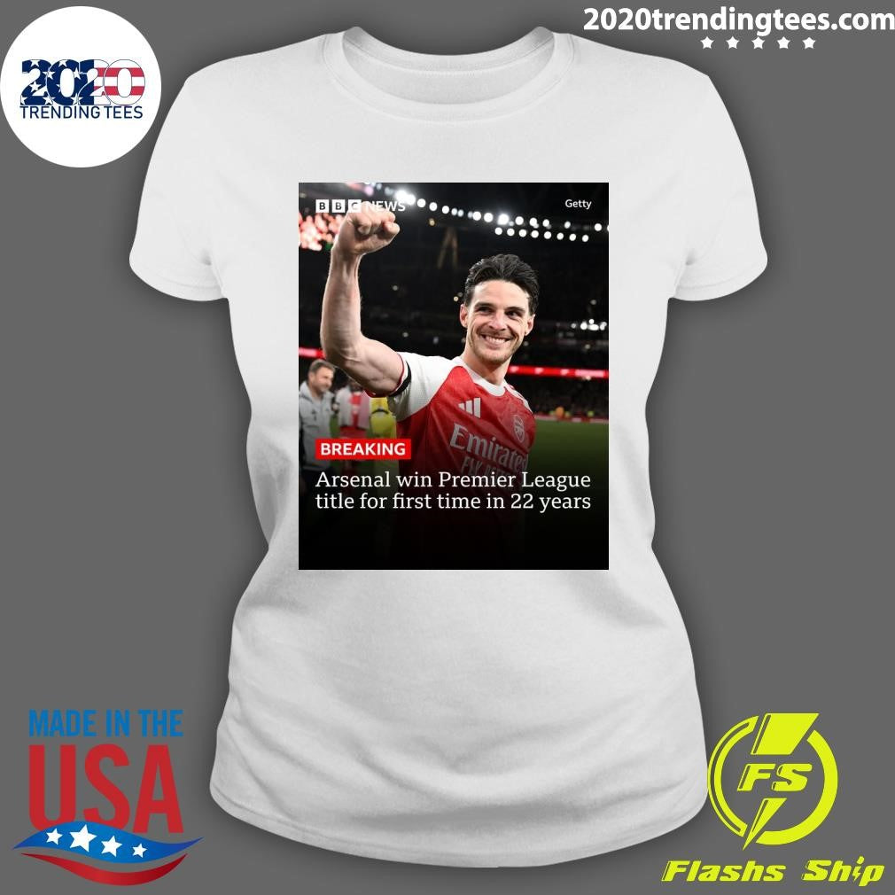 Arsenal Win Premier League Title For First Time In 22 Years Shirt