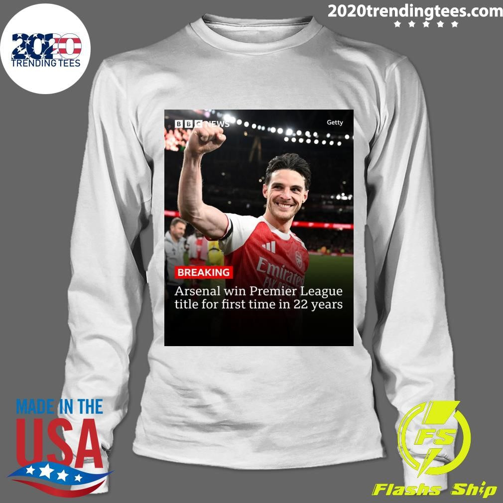 Arsenal Win Premier League Title For First Time In 22 Years Shirt