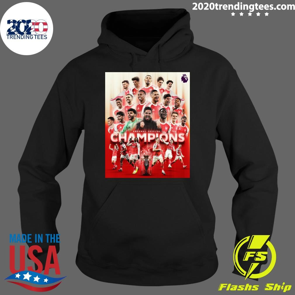 Arsenal Win The Premier League 2025-2026 Champions, Arsenal Win Premier League After 22-year Wait Shirt