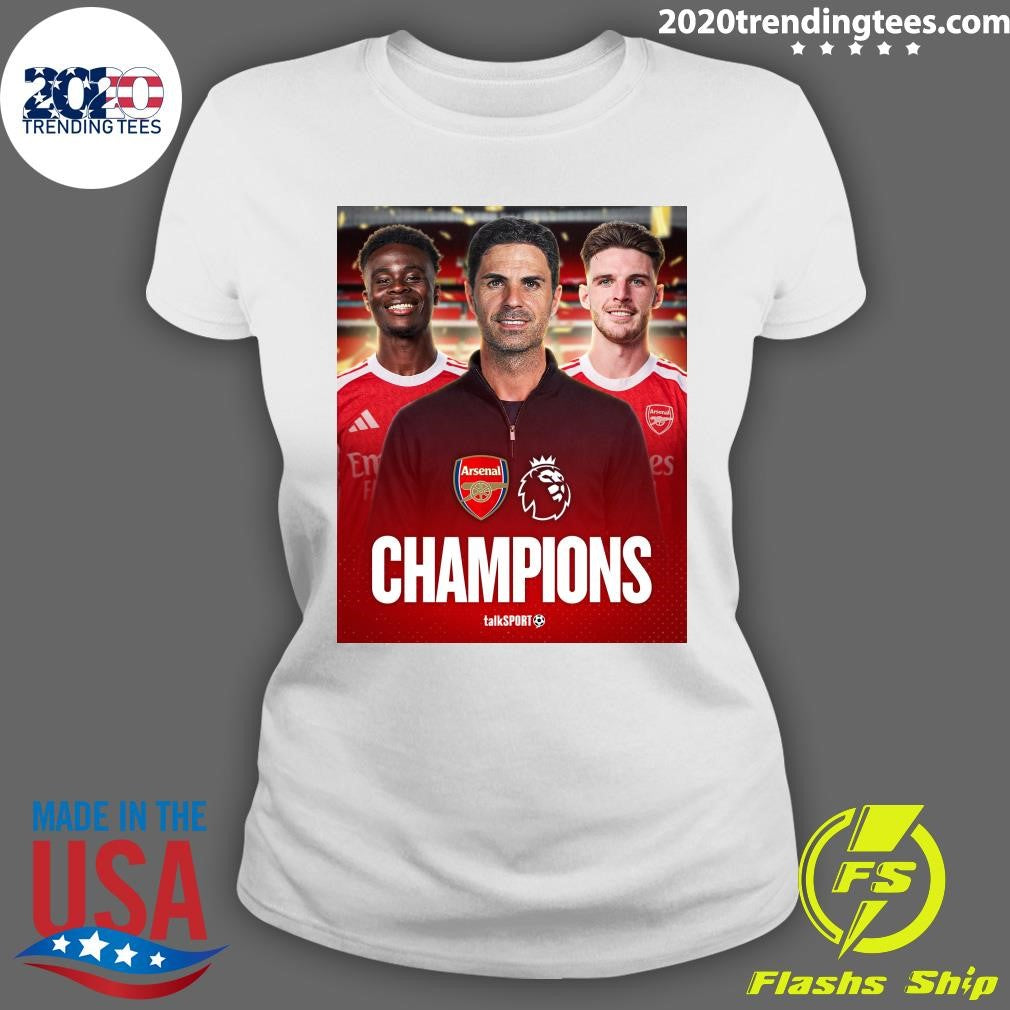 Arsenal Win The Premier League, Gunners Are League Champions For The First Time In 22 Years Shirt