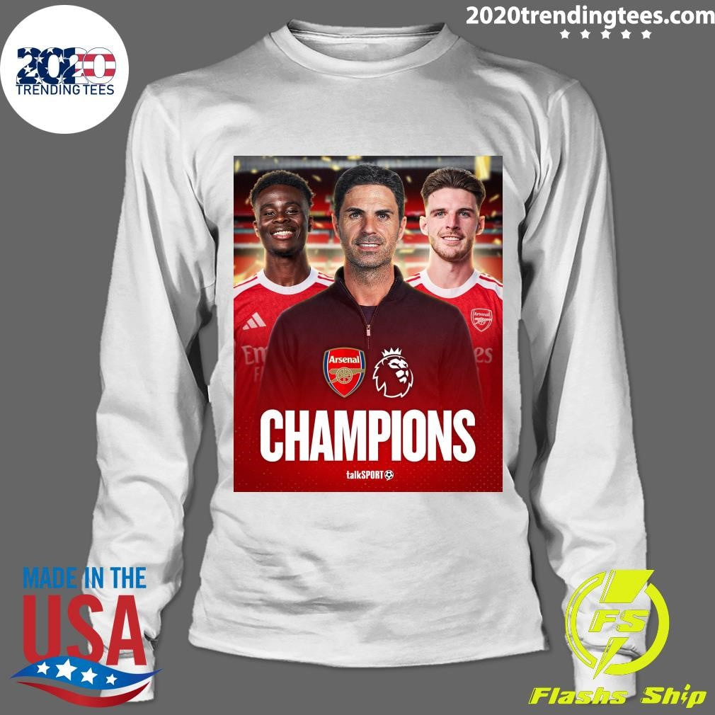 Arsenal Win The Premier League, Gunners Are League Champions For The First Time In 22 Years Shirt
