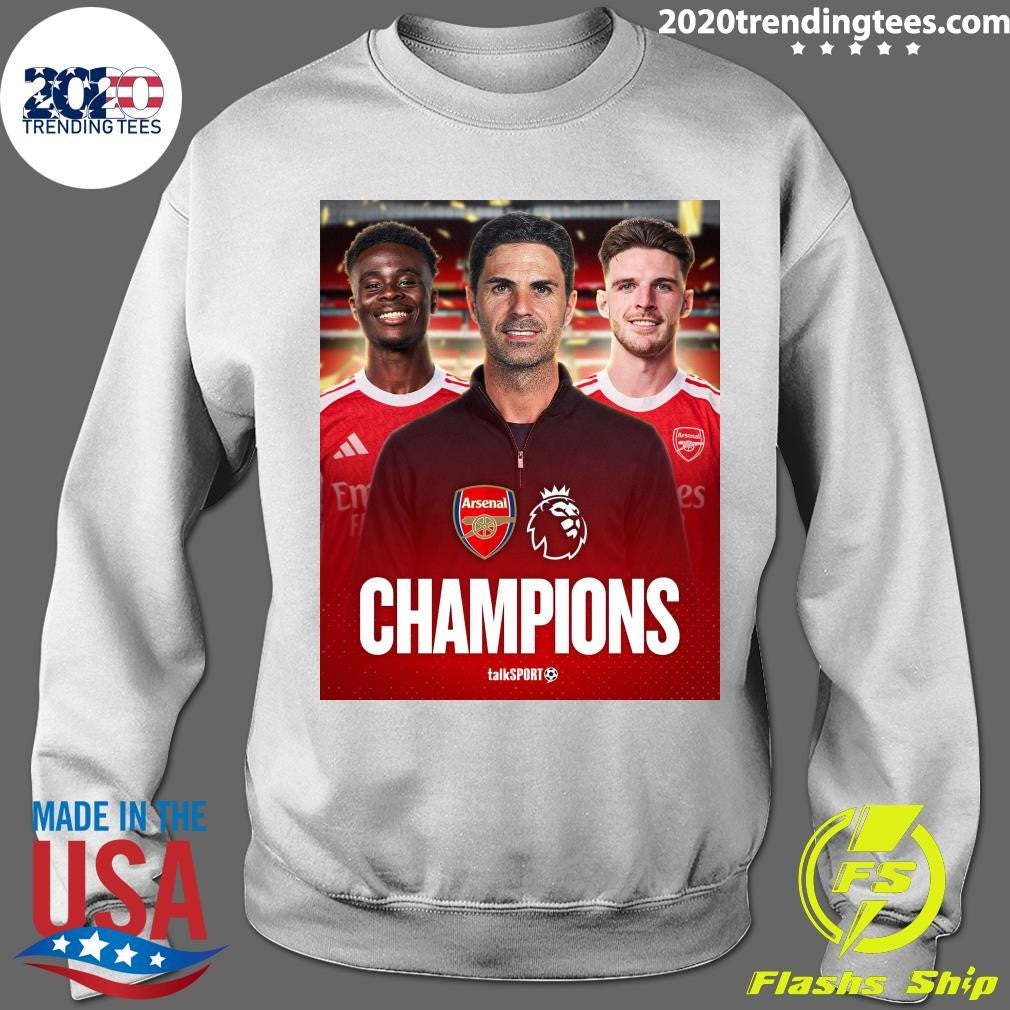 Arsenal Win The Premier League, Gunners Are League Champions For The First Time In 22 Years Shirt