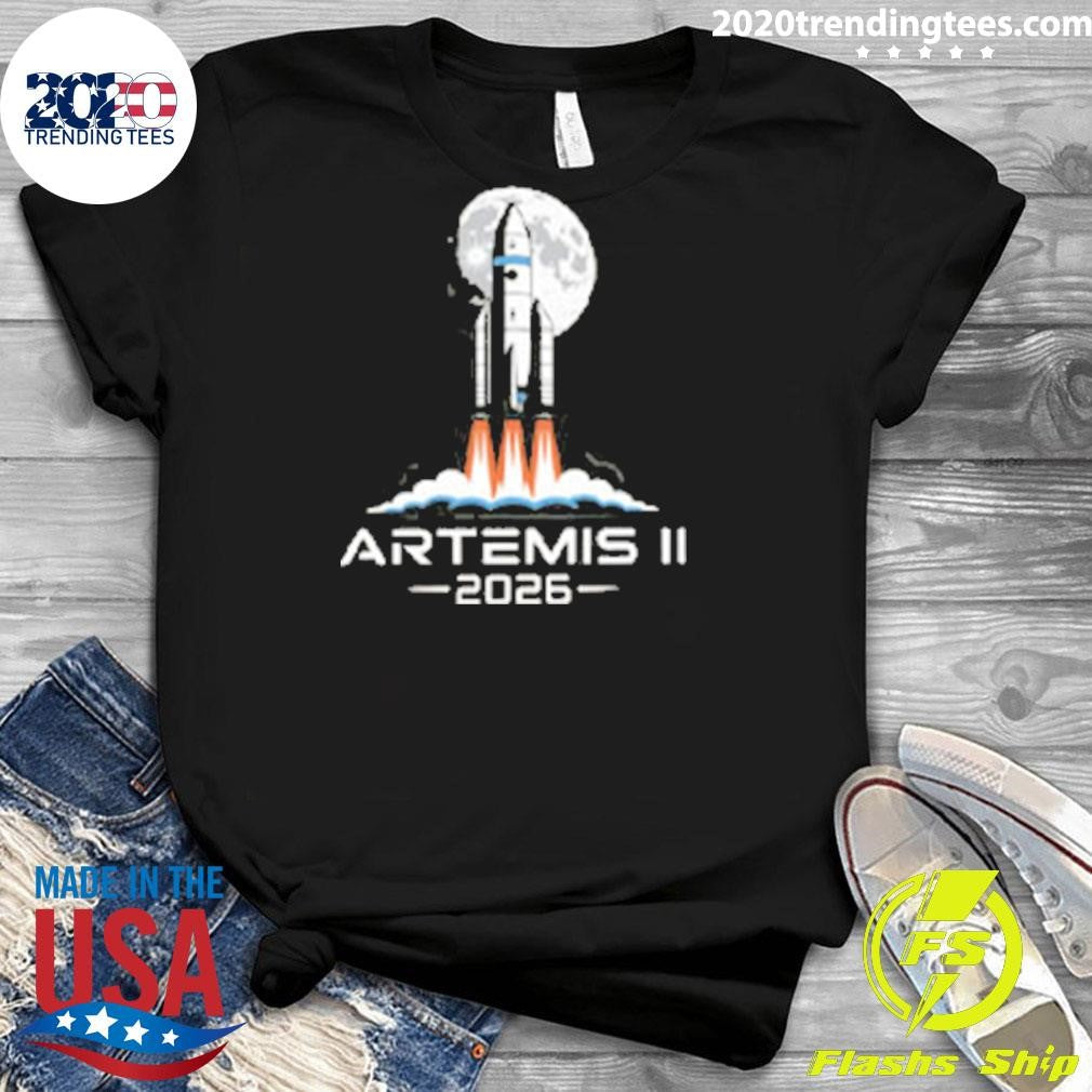 Artemis-2 Merch Shirt