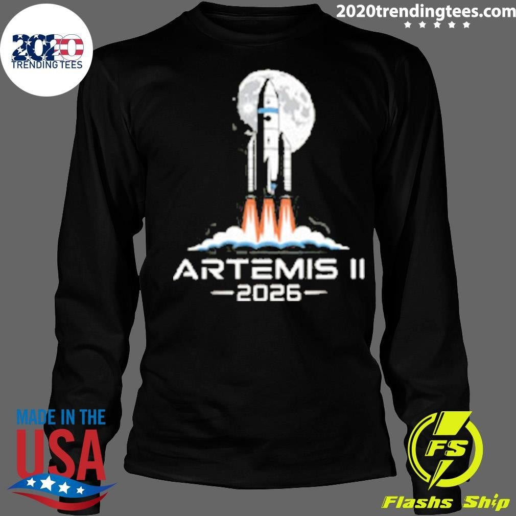 Artemis-2 Merch Shirt