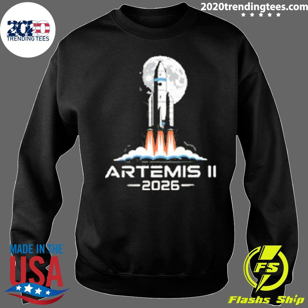 Artemis-2 Merch Shirt