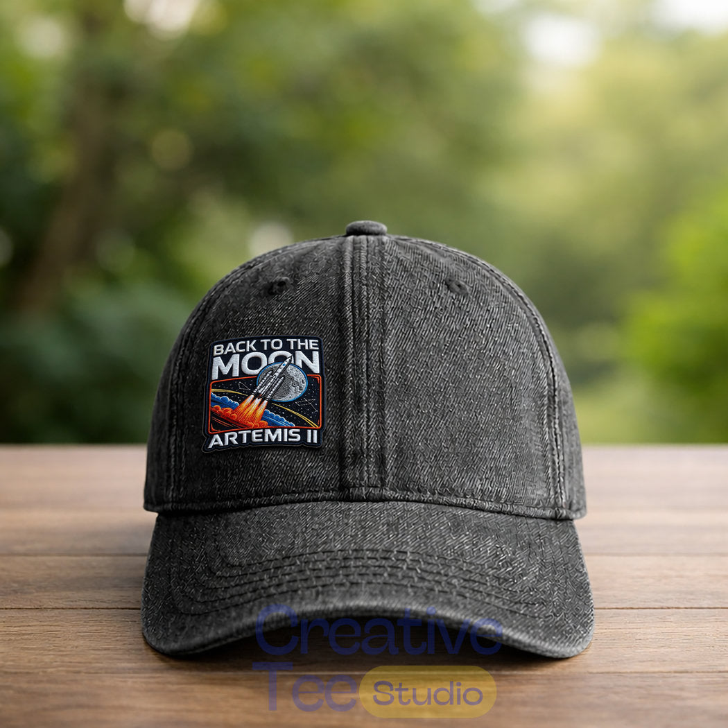 Artemis II Back to the Moon Iron-On Patch