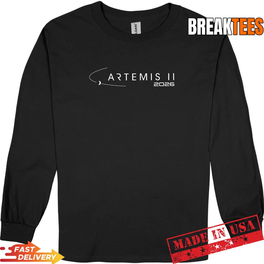 Artemis II Space Rocket Launch Mission to The Moon T-Shirt
