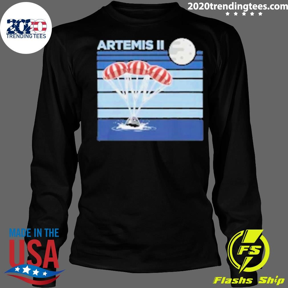 Artemis II Splashdown 2026 Tee Shirt
