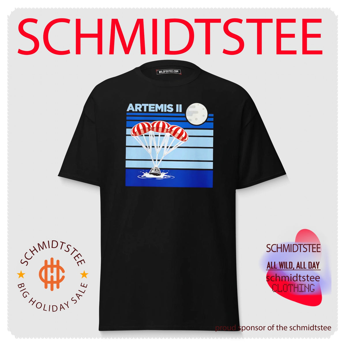 Artemis II Splashdown shirt