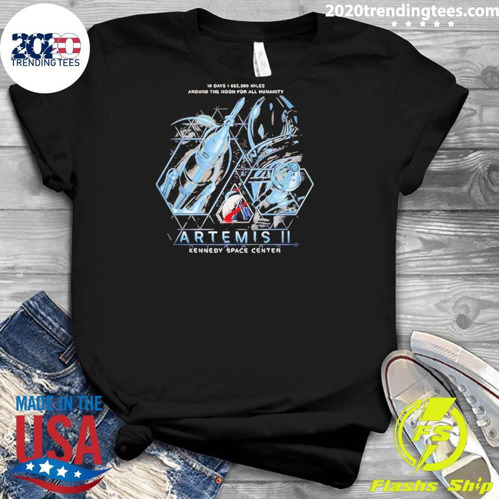 Artemis Ii Kennedy Space Center Shirt