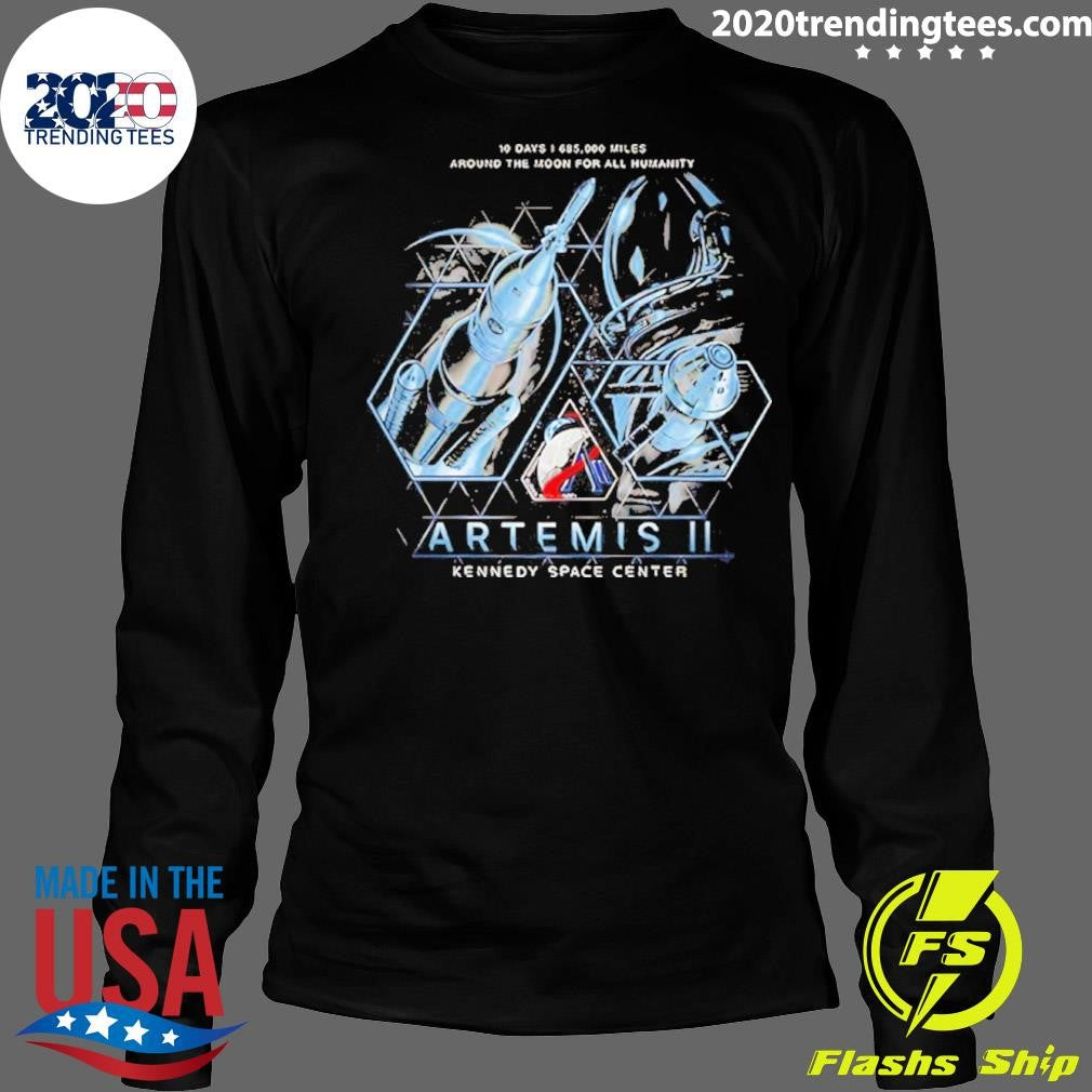 Artemis Ii Kennedy Space Center Shirt