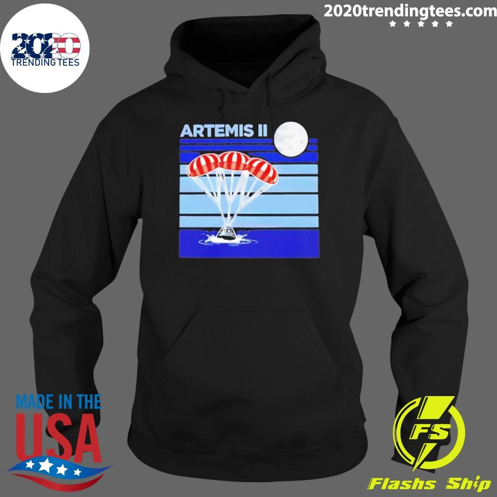 Artemis Ii Splashdown Wiseman And Glover Koch And Hansen Shirt