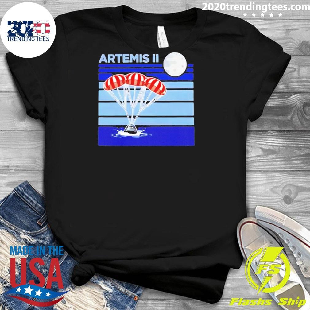 Artemis Ii Splashdown Wiseman And Glover Koch And Hansen Shirt