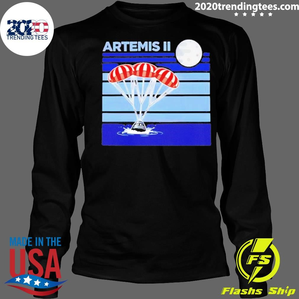 Artemis Ii Splashdown Wiseman And Glover Koch And Hansen Shirt
