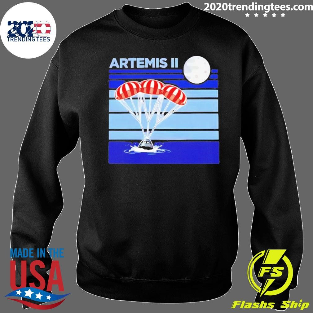 Artemis Ii Splashdown Wiseman And Glover Koch And Hansen Shirt