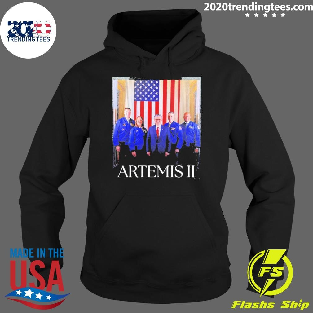 Artemis Ii Team Photo Shirt