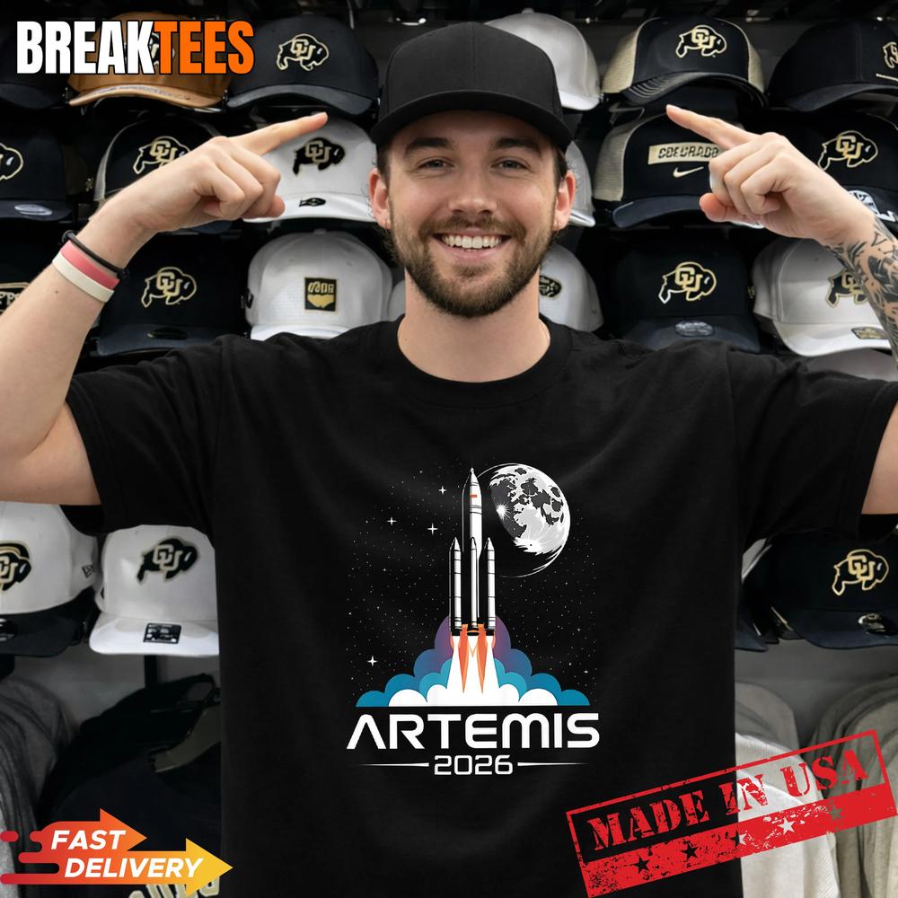 Artemis Launch to The Moon T-Shirt
