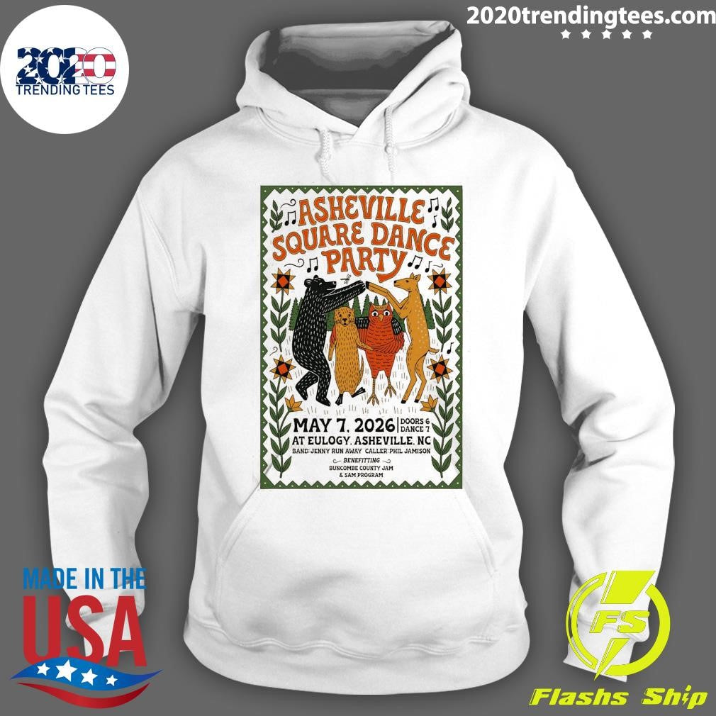 Asheville Square Dance Party May 7 2026 Eulogy Asheville NC Shirt