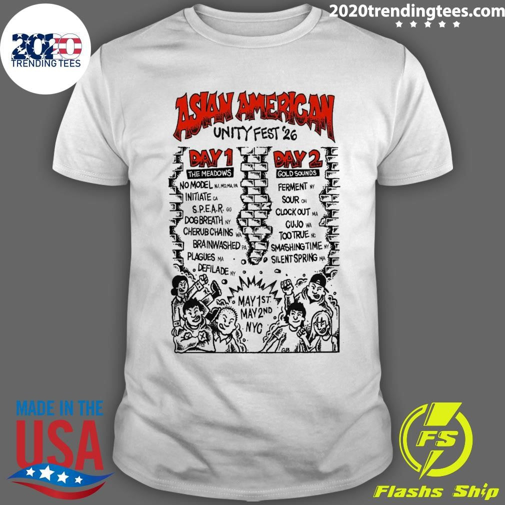 Asian American Unity Fest 2026 Shirt