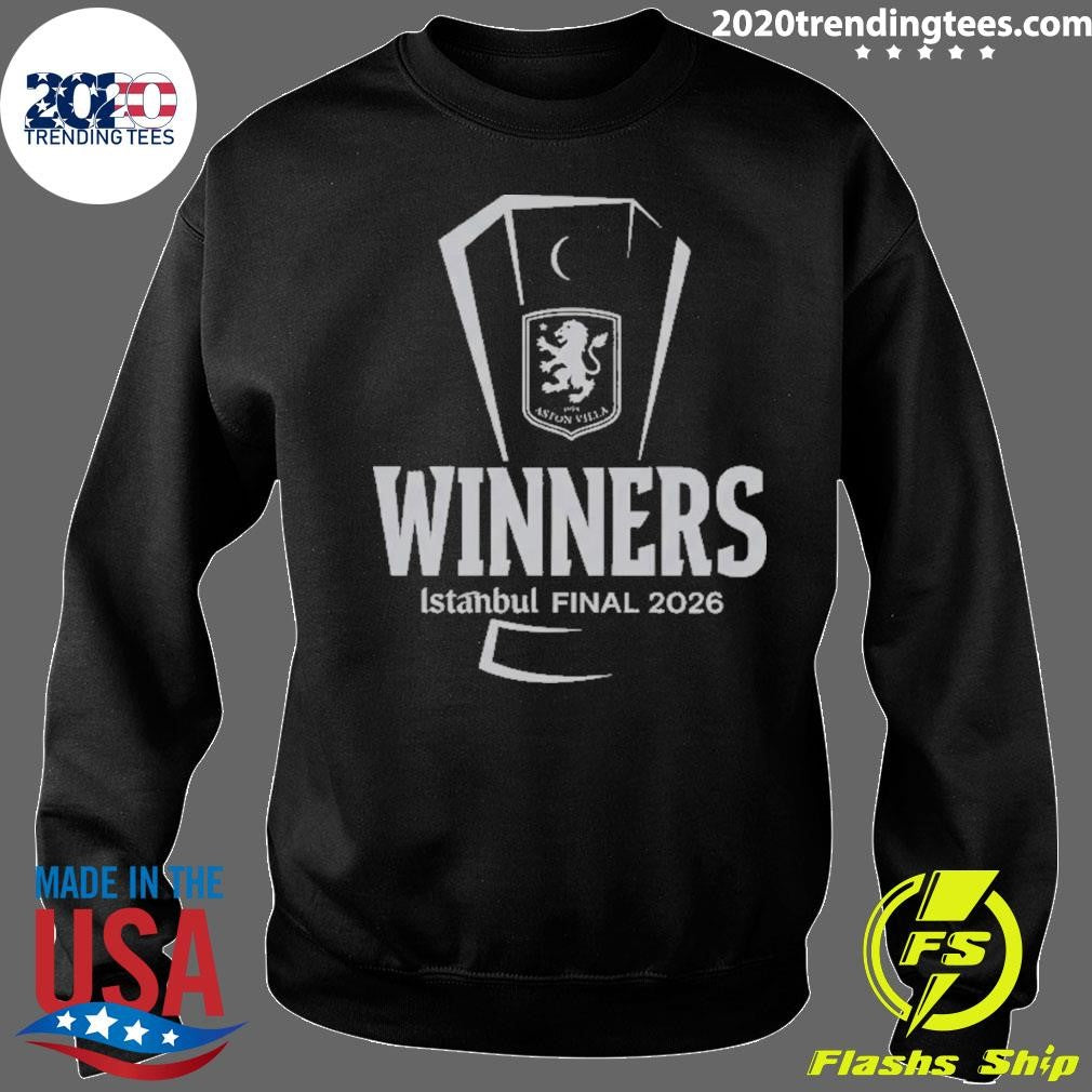 Aston Villa Uefa Europa League Istanbul Final 2026 Winners Shirt
